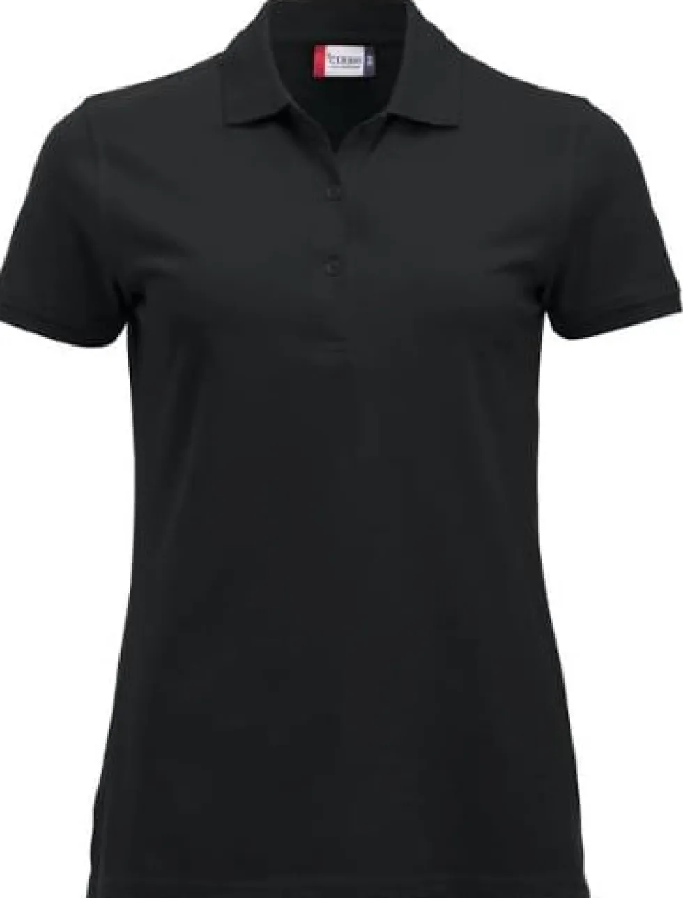 Pikétröja CLIQUE 028246 dam svart XS