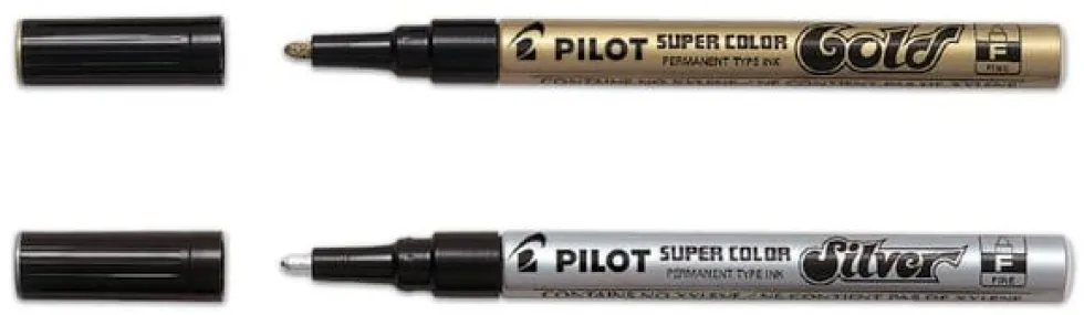 Pilot Dekor F Silver, 1mm