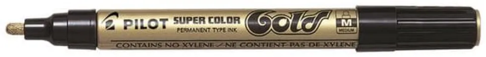 Pilot Dekor M Guld, 2mm