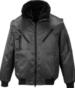 Pilotjacka PORTWEST PJ10 svart 2XL