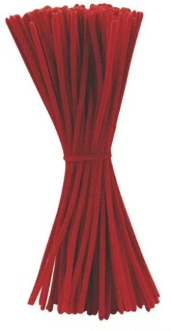 Piprensare Röd, 30cm, 100/fp