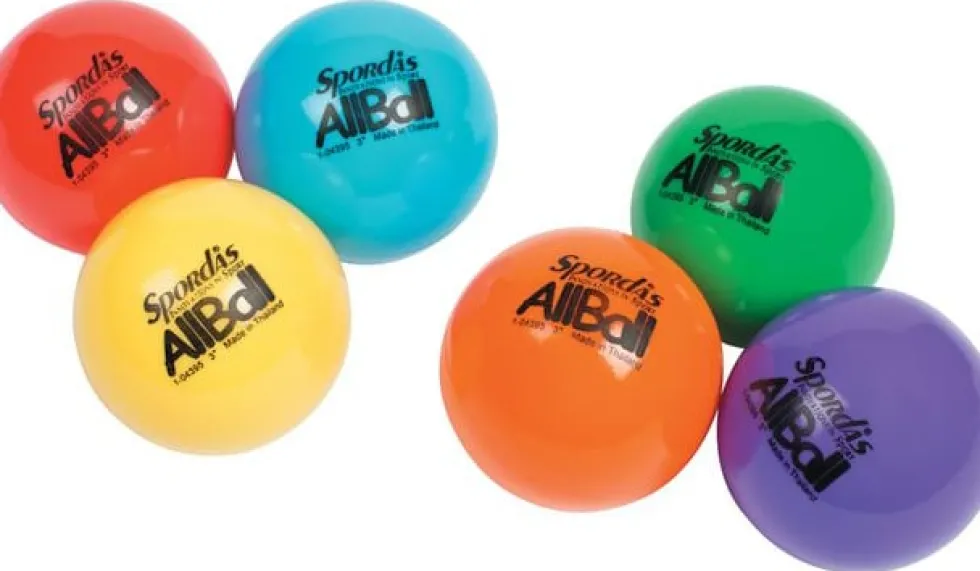 Plastboll 10,2cm 6/fp