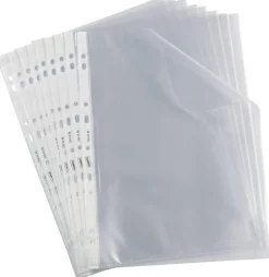 Plastficka A4 Glasklar 0.06mm, 25st