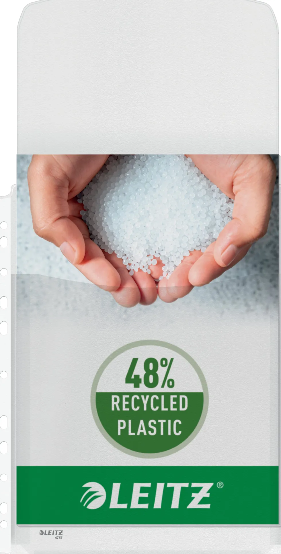Plastficka bälg PVC 0,17 med klaff 5/fp