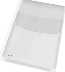 Plastficka bälg PVC 0,17 med klaff 5/fp