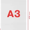 Plastficka ESSELTE A3 Premium Präglad 0.09mm, 50st