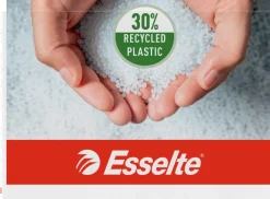 Plastficka ESSELTE Premium A3L Präglad 0.09mm, 50st