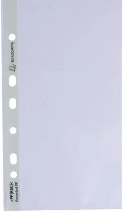 Plastficka EXACOMPTA A4 0,06mm präglad
