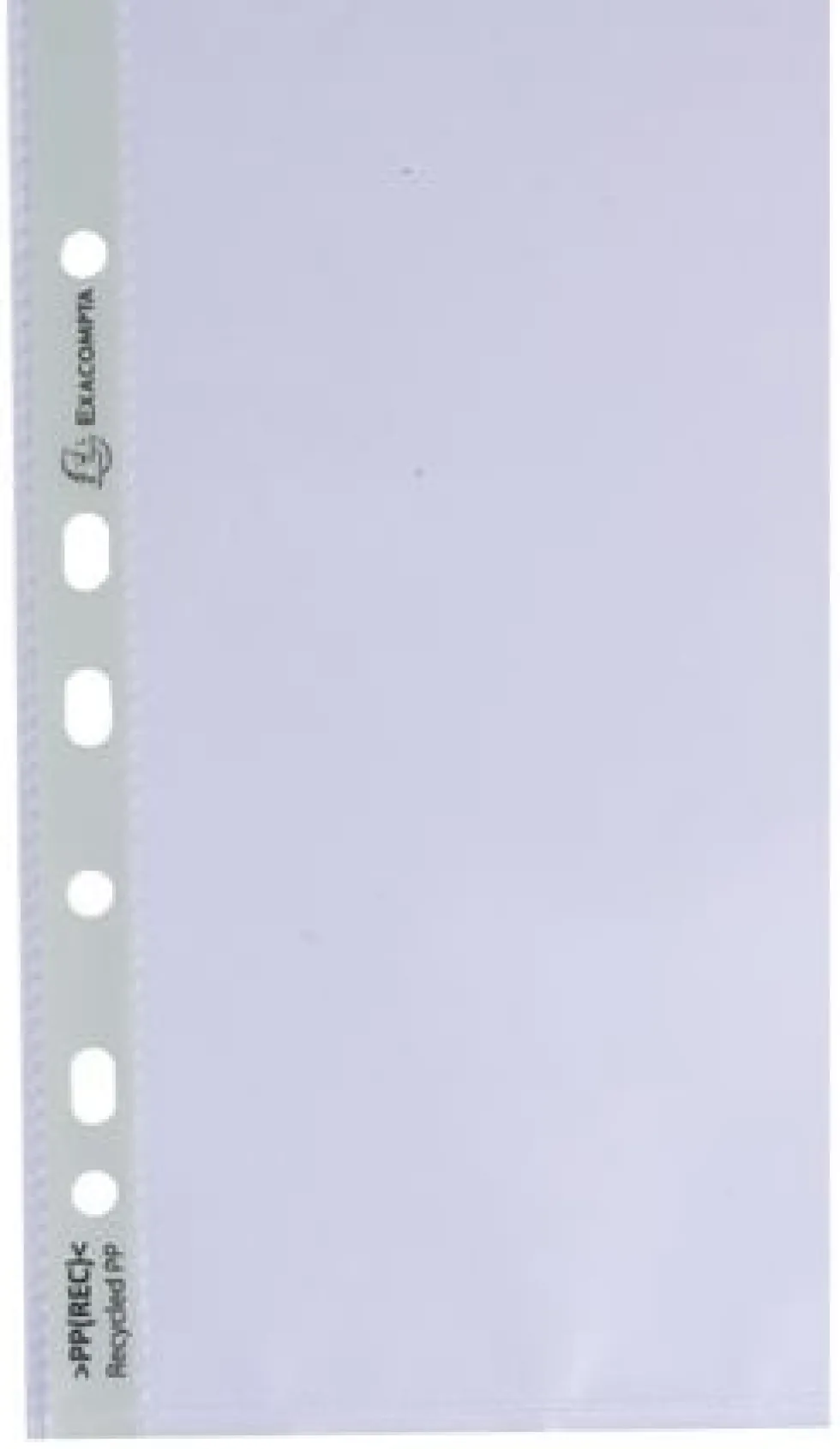 Plastficka EXACOMPTA A4 0,06mm präglad
