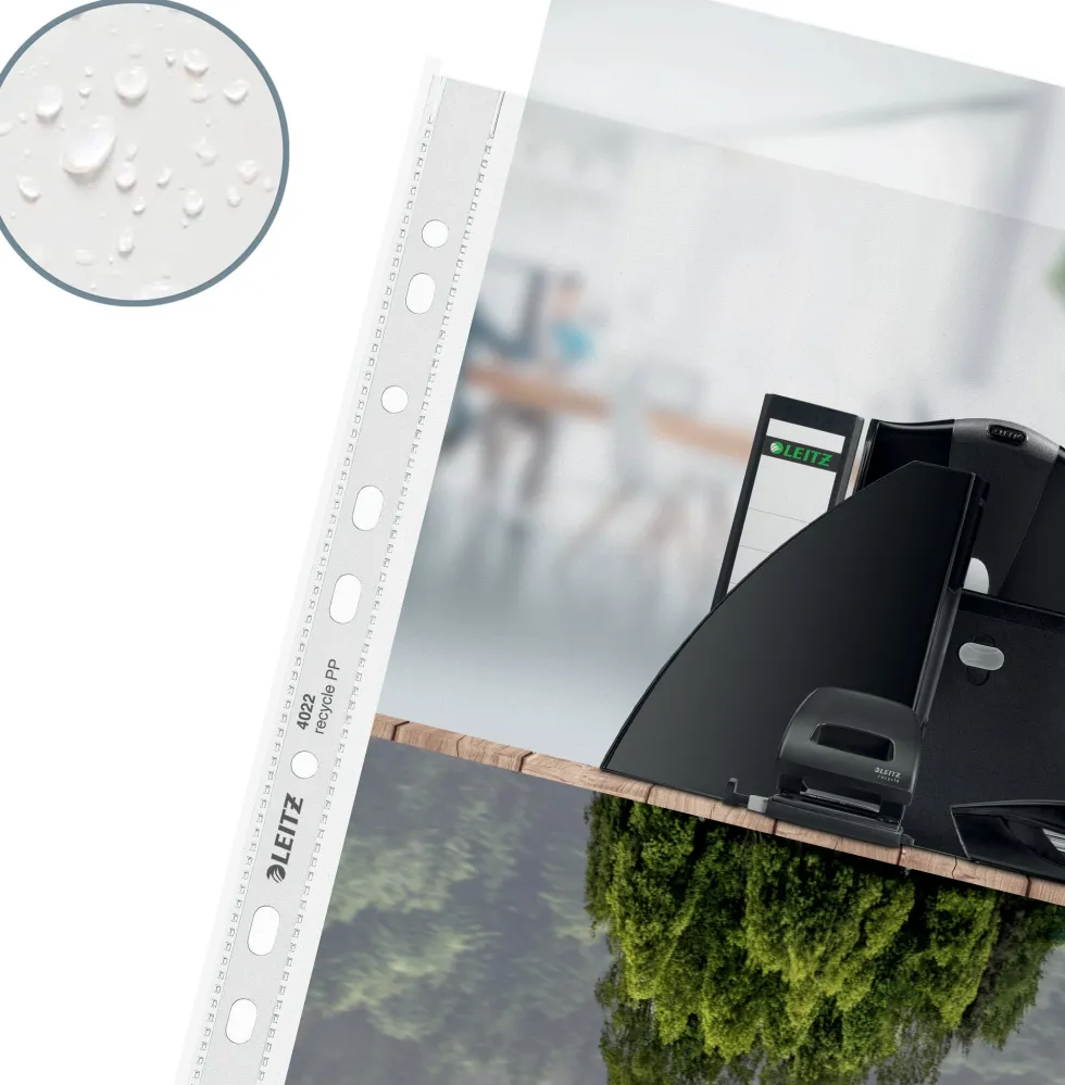 Plastficka LEITZ recycled A4 0,07 40/fp