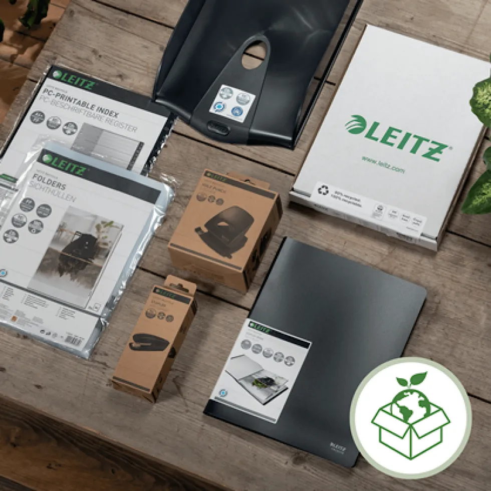Plastficka LEITZ recycled A4 0,07 40/fp