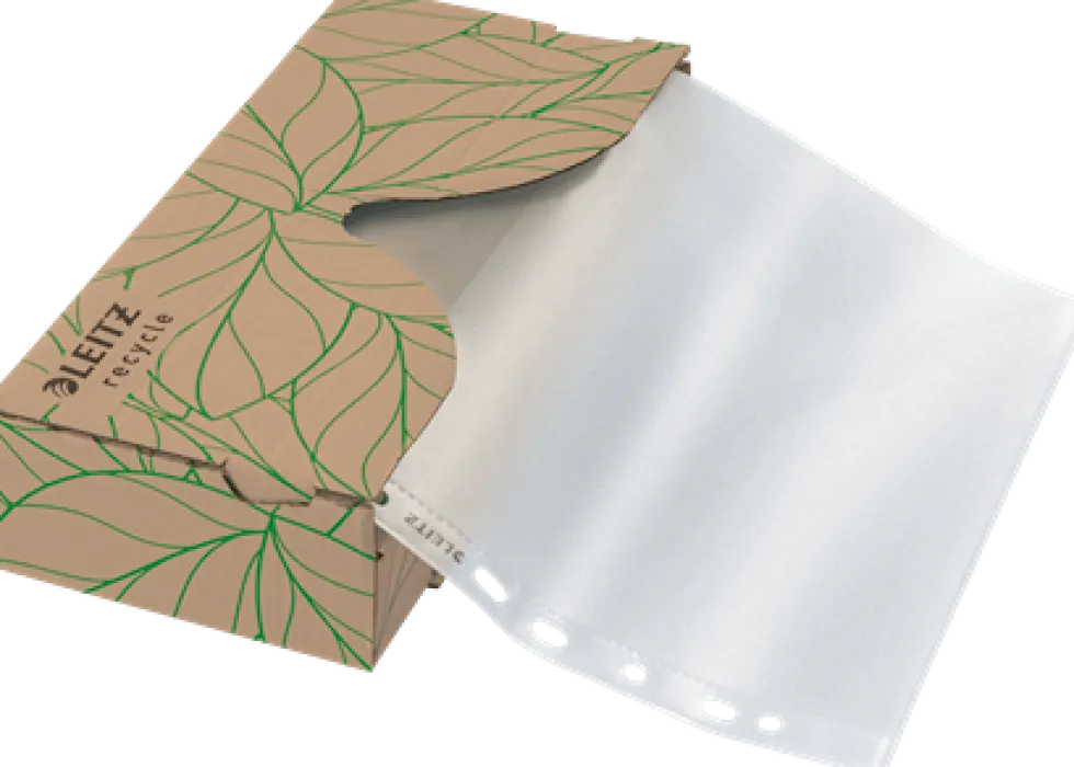 Plastficka LEITZ recycled A4 0,07 40/fp