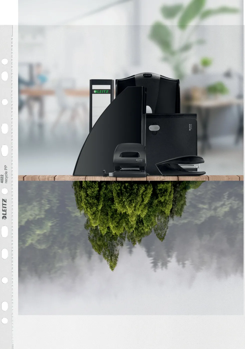Plastficka LEITZ recycled A4 0,07 40/fp