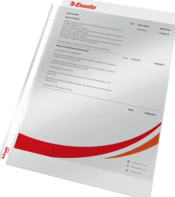 Plastficka standard A4 glasklar (10)
