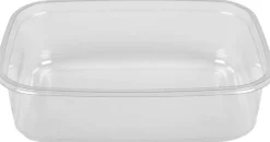 Plastform klar rektangulär 350ml 60/fp
