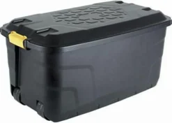 Plastlåda STRATA Heavy Duty m hjul 145 L