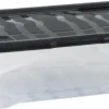 Plastlåda STRATA 30L klar med lock PP