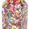 Plastpärlor Hjärta/Stjärna/Propellermix, 2100/fp