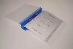 Plastregister KEBA A4 PP 1-5