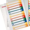 Plastregister Plast ESSELTE Projektindex A4+ 1-12