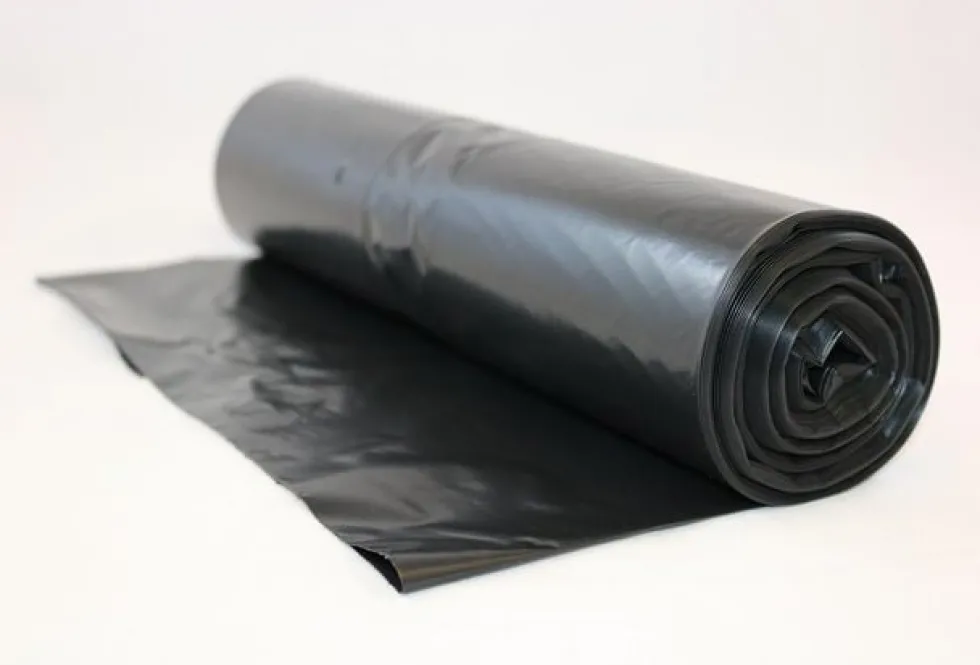 Plastsäck LD R100% 70L 30my svart 25/rl