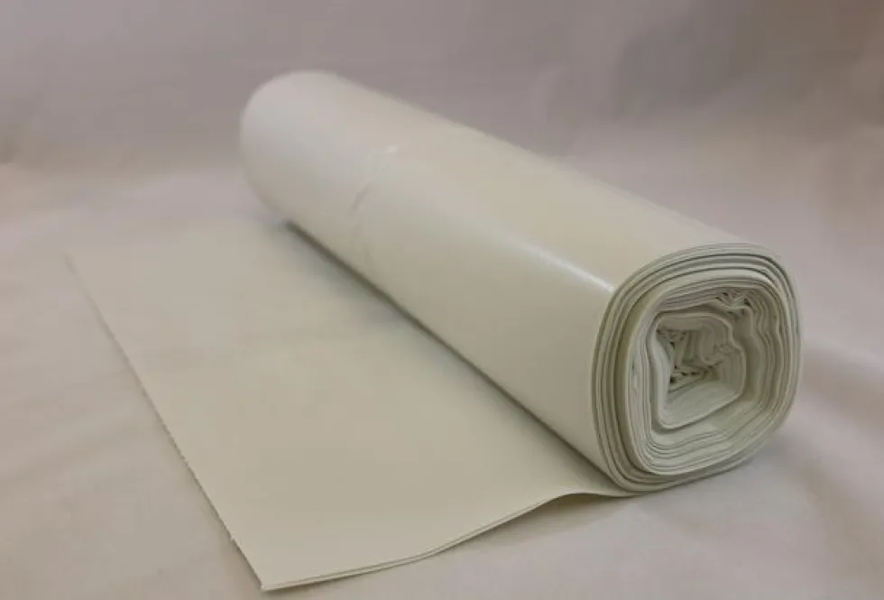 Plastsäck LLD R100% 125L 50my vit 25/rl