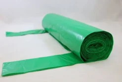 Plastsäck opt R100% 70L 45my grön 25/rl