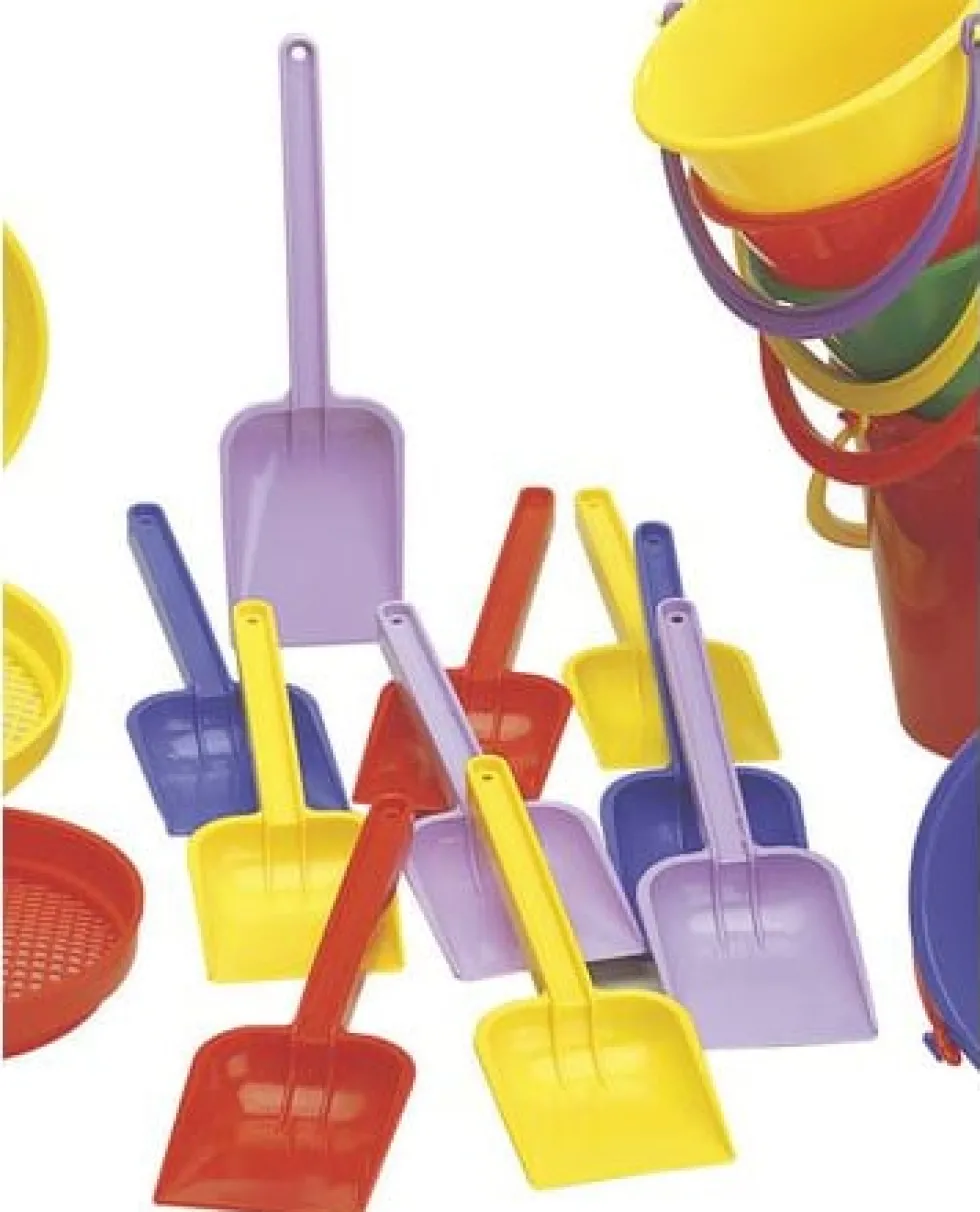 Plastspade 25cm 10/fp