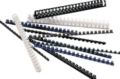 Plastspiral LYRECO 12mm svart 100/fp