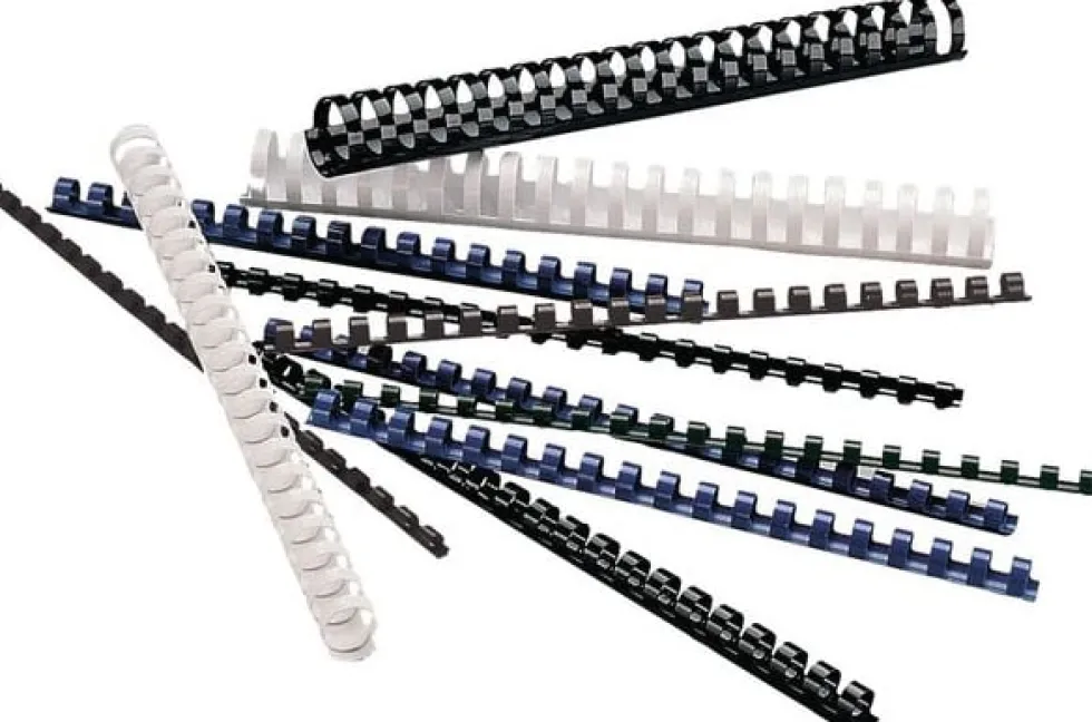 Plastspiral LYRECO 12mm svart 100/fp