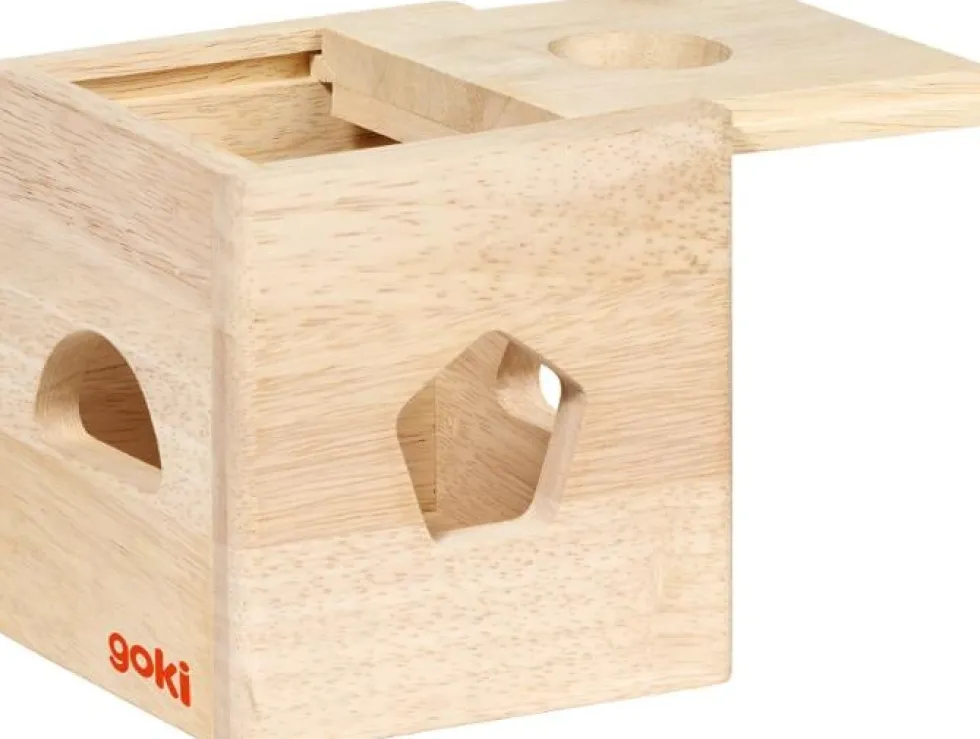 Plocklåda i trä