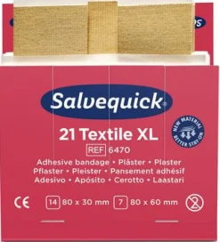 Plåster refill textil extra stora 21/fp