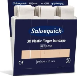 Plåster SALVEQUICK refill lång 30/fp