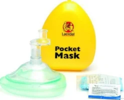 Pocketmask med ventil/filter set