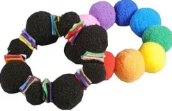 PomPombollar med hål 100/fp