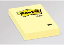 Post-It Gul, 51x76mm, 12st