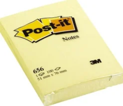Post-It Gul, 51x76mm, 12st