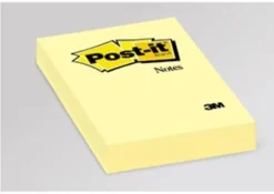 Post-It Gul, 51x76mm, 12st
