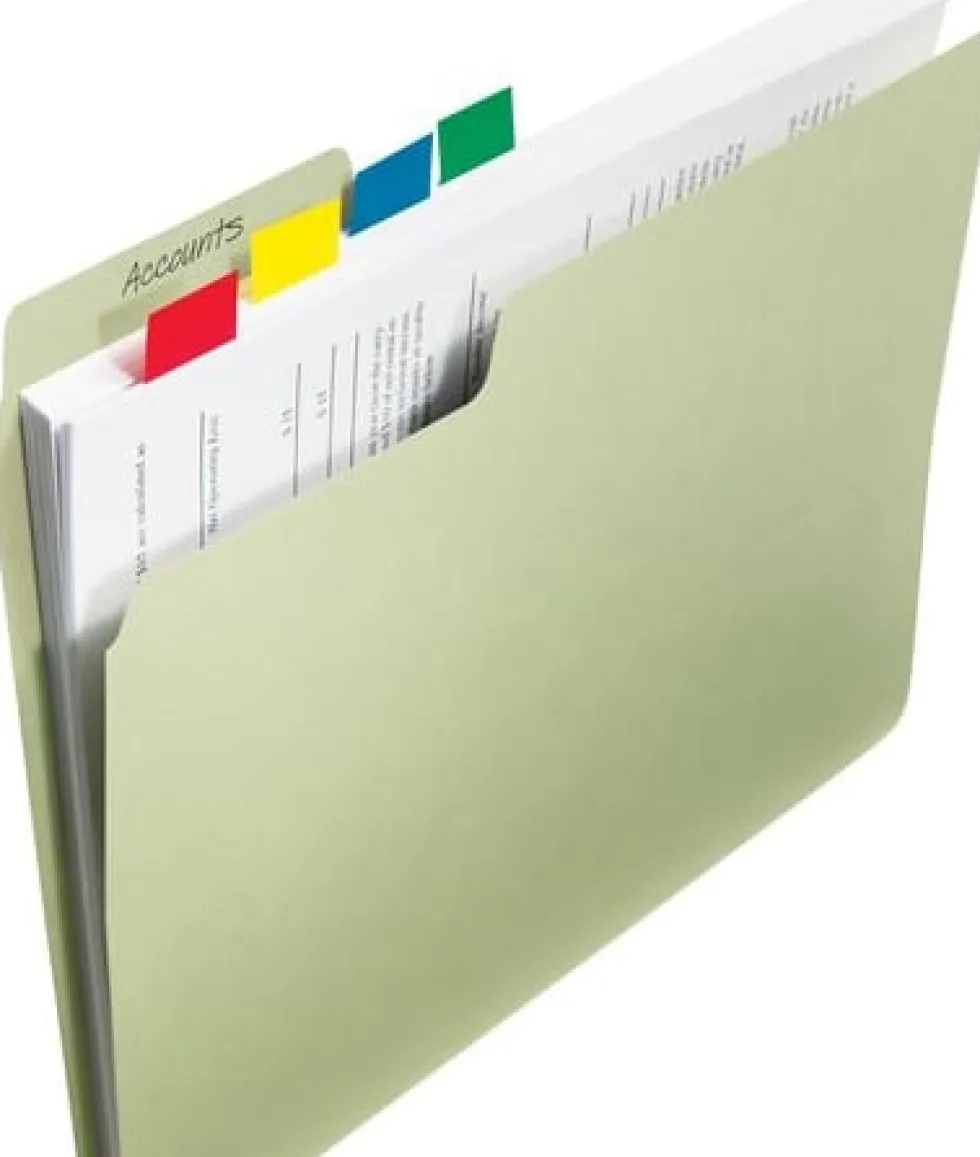 Post-It Index Gul, dubbelpack, 2x50 flikar, 6fp