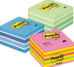 Post-It Kub Fresh Blue, 76x76mm, 450 blad