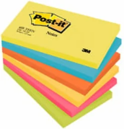Post-it Notisar 76x127 Energetic (6)