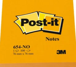 Post-it Notisar 76x76 orange