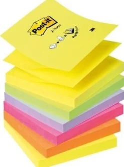 Post-it Z-Notes 76x76 neon rainbow (6)