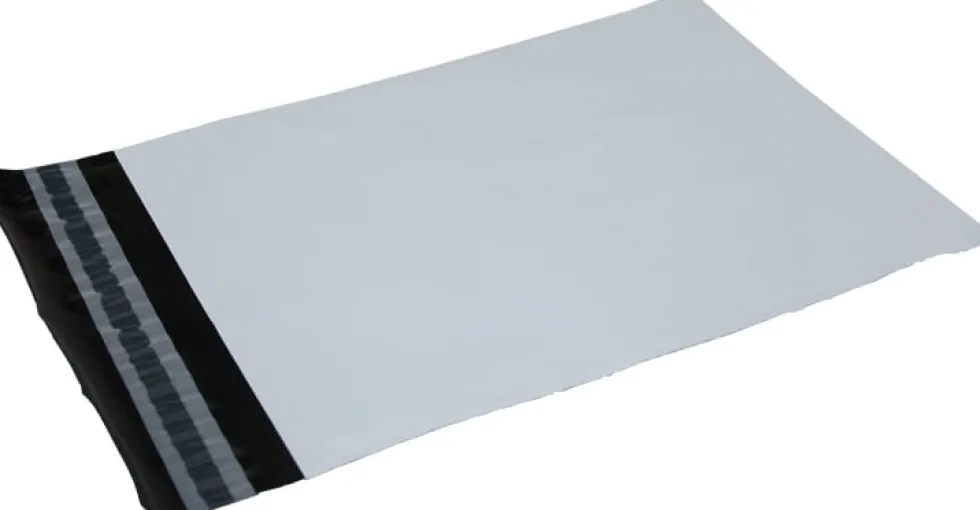 Postpåse sort strl vit 25/fp