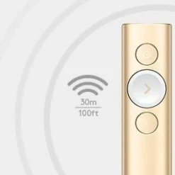 Presentatör LOGITECH Spotlight Guld