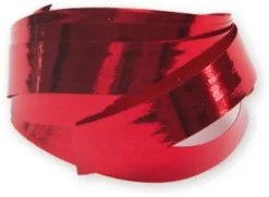 Presentband Röd Metallic, 10mmx250m