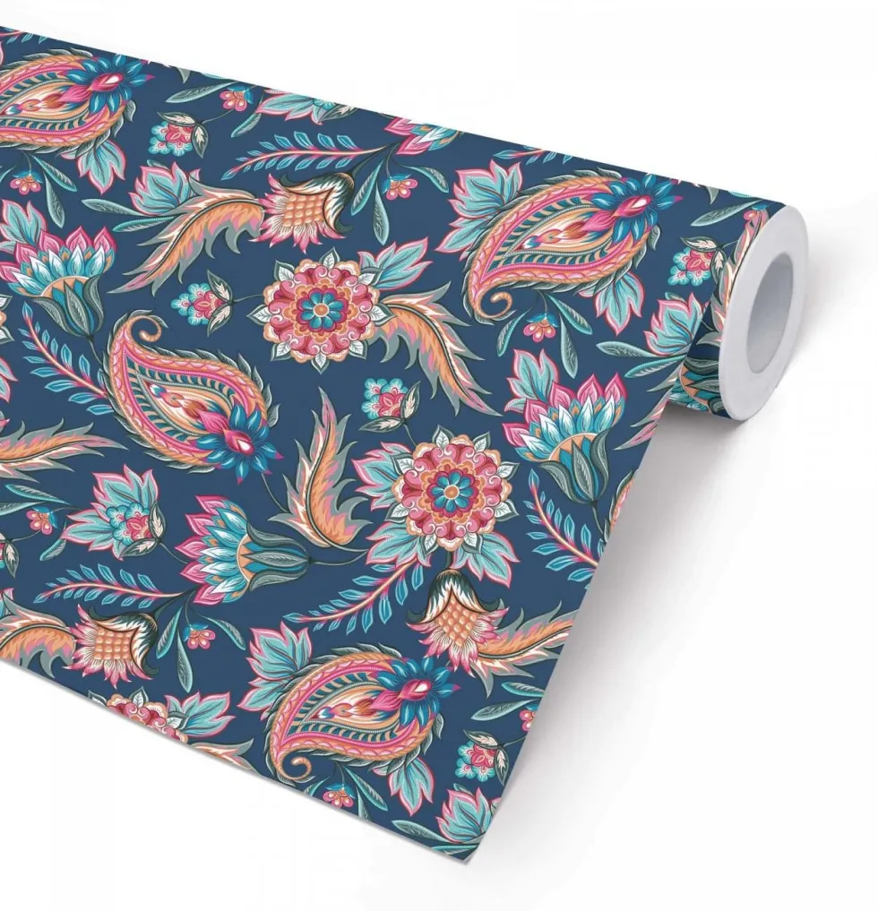Presentpapper Paisley 38cmx165m
