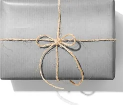Presentpapper Silver, 100cm