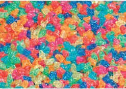 Pärlmix fjärilar transp. 500g 2600/fp