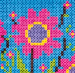 Pärlplatta kvadrat 15x15cm 10/fp